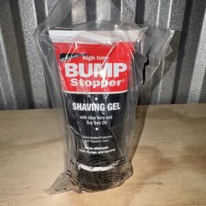 High Time Bump Stopper Arctic Haze Shave Gel-Cooling Menthol- 5.3 oz New